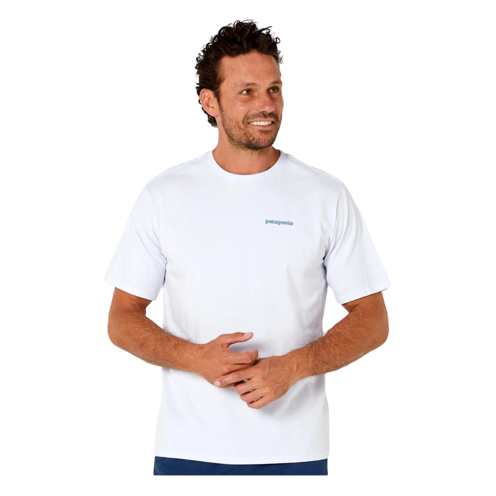 Patagonia Flygande Fisk T-shirt White, Herr