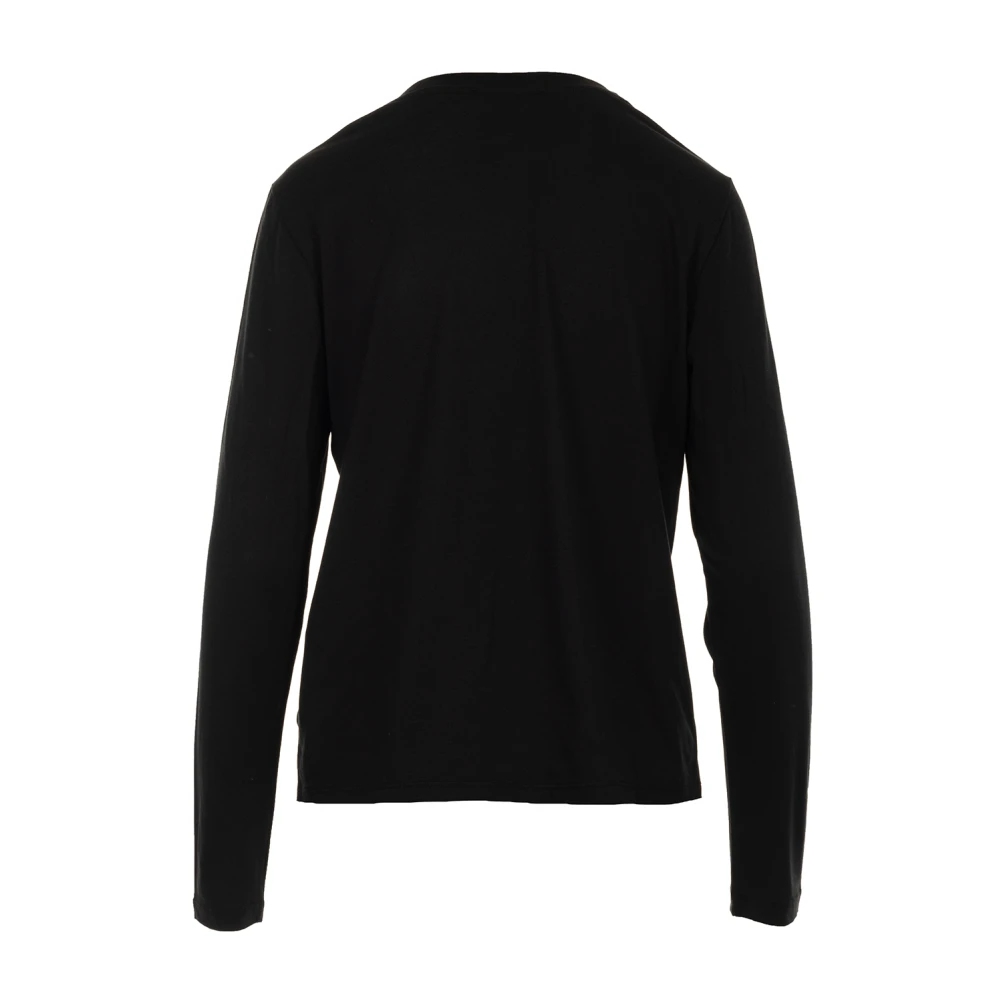 Seventy Zwarte longsleeve top voor vrouwen Black Dames