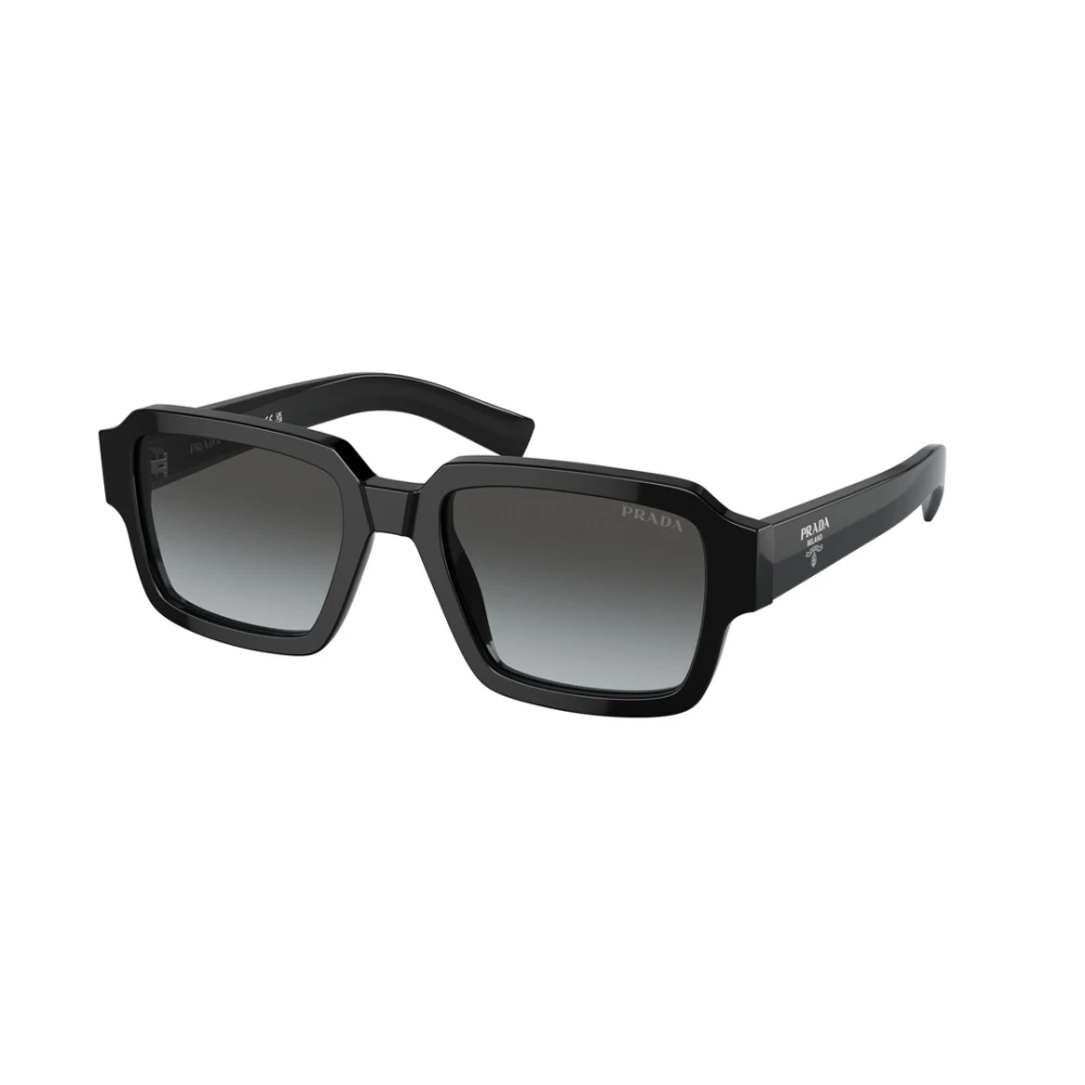 Prada , Sunglasses, Male, Black, 52 Mm, Stylish Sunglasses In Black - Image 3