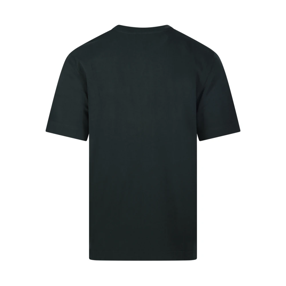 Jacquemus Donkergroene Gros Grain T-Shirt Green Heren