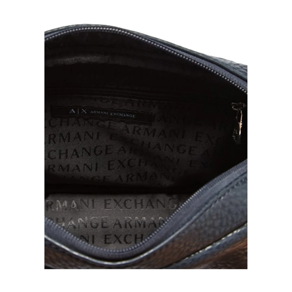 Armani Exchange Tas met ritssluiting Black Heren