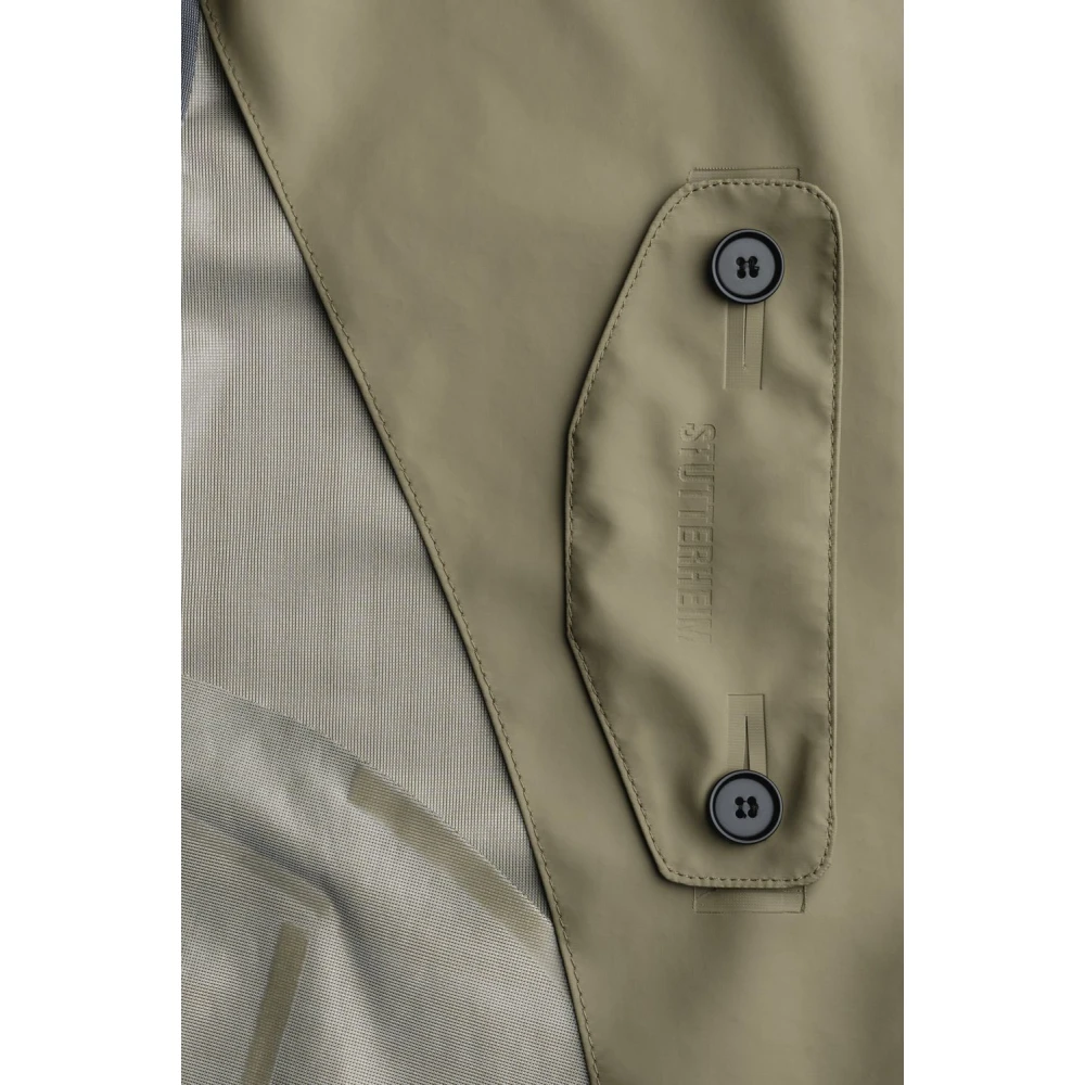 Stutterheim Lichtgewicht Waterdichte Parka Green Heren
