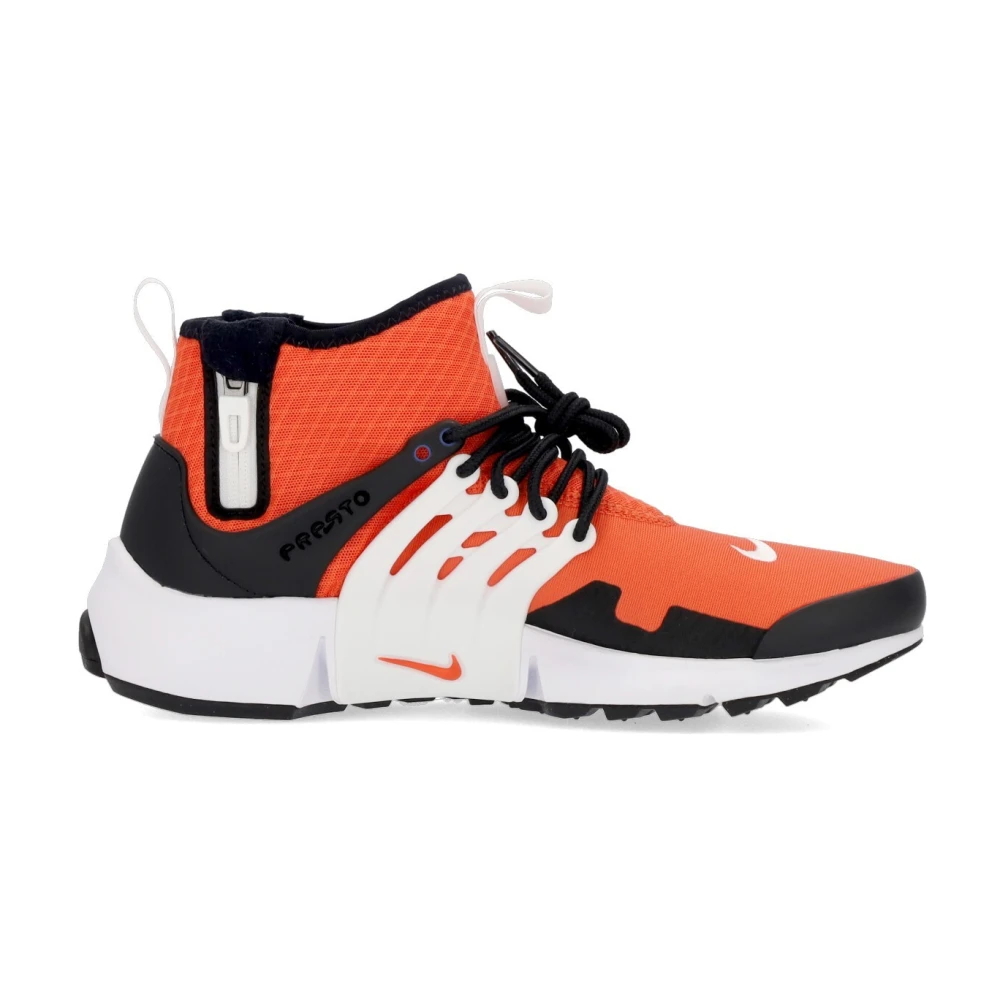 Nike Air Presto Mid Utility Sneakers Orange Heren