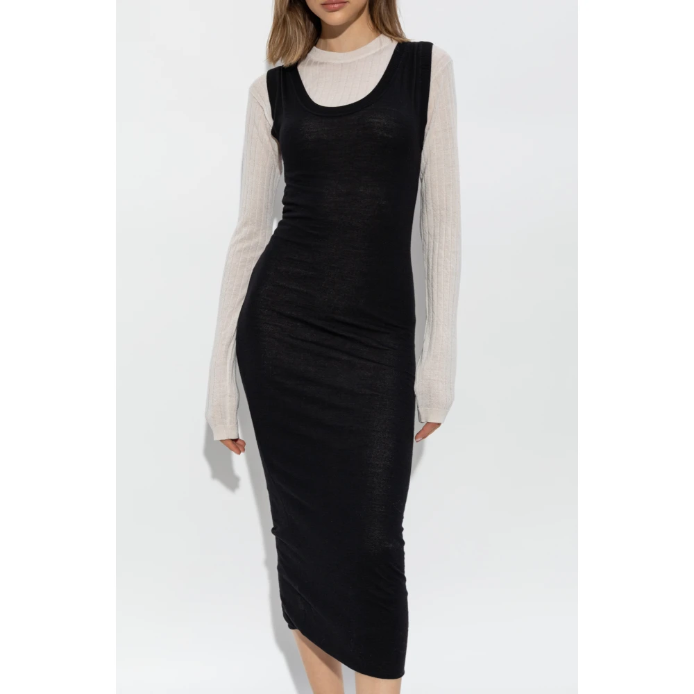 Marni Wollen jurk Black Dames