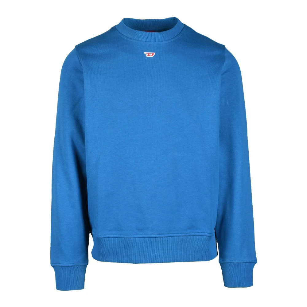 Diesel Katoenen Sweatshirt Blue Heren