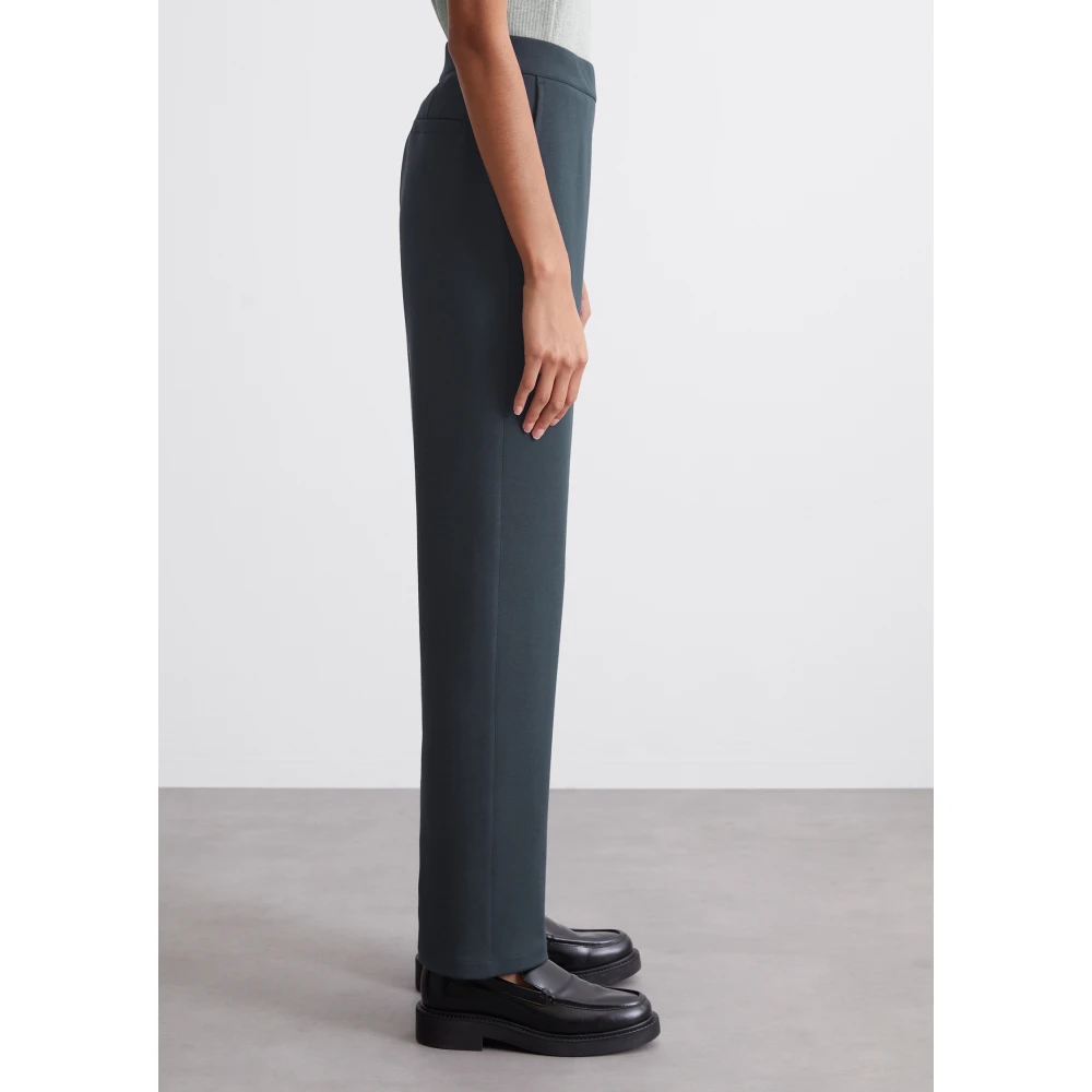 Marc O'Polo Reguliere chino-stijl jerseybroek Gray Dames
