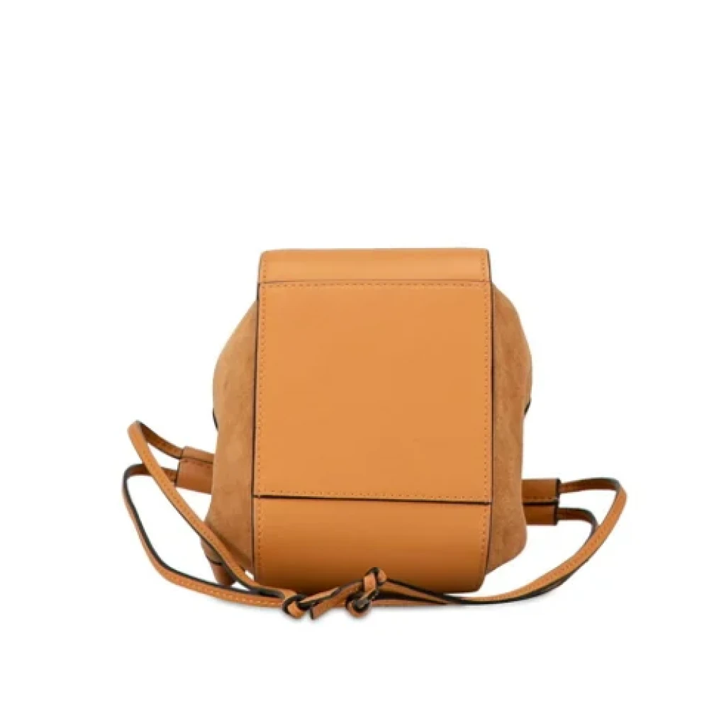 Loewe Pre-owned Leather shoulder-bags Brown Dames