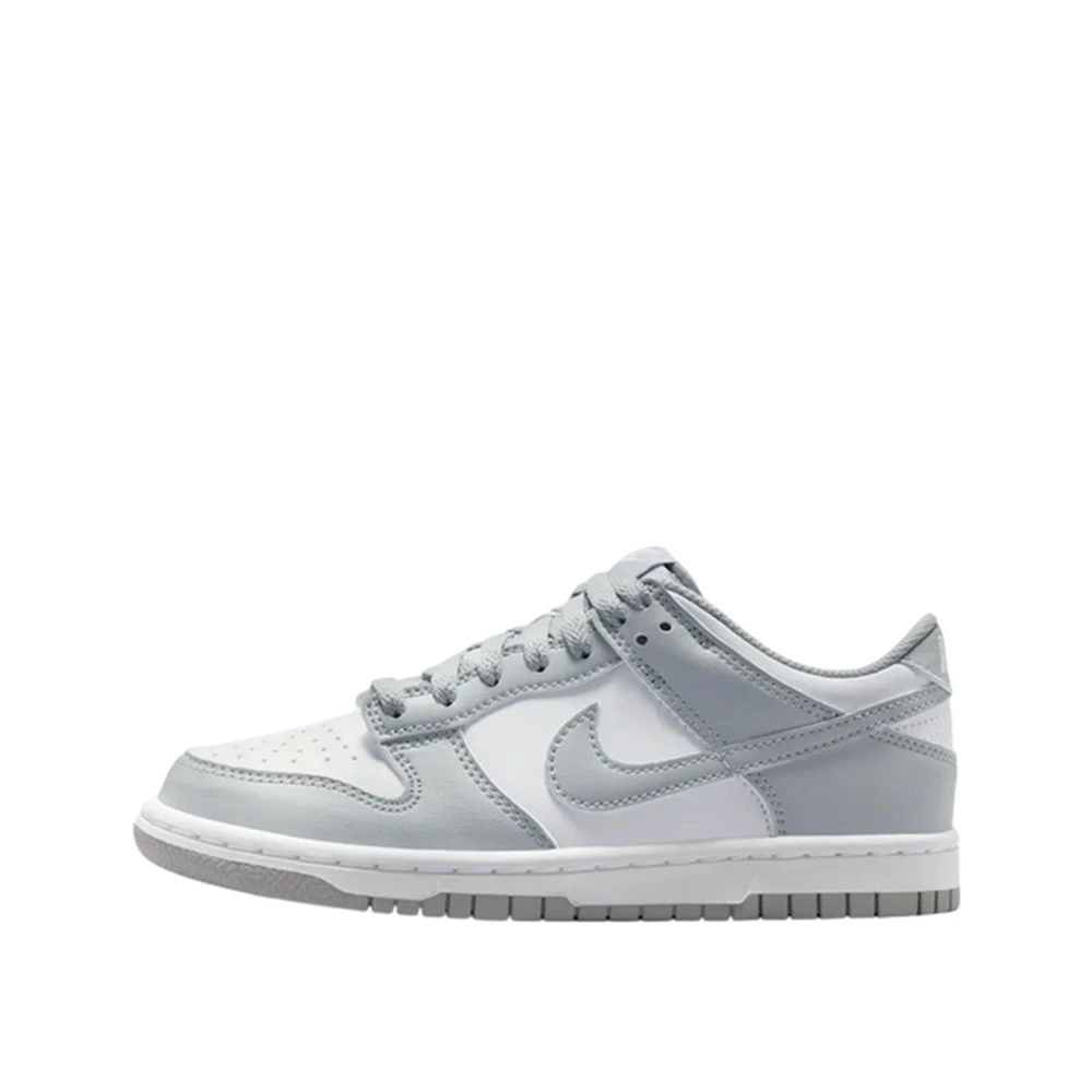 Nike White & Grey Dunk Low Trainers, Size: 5 , Schuh - Image 3