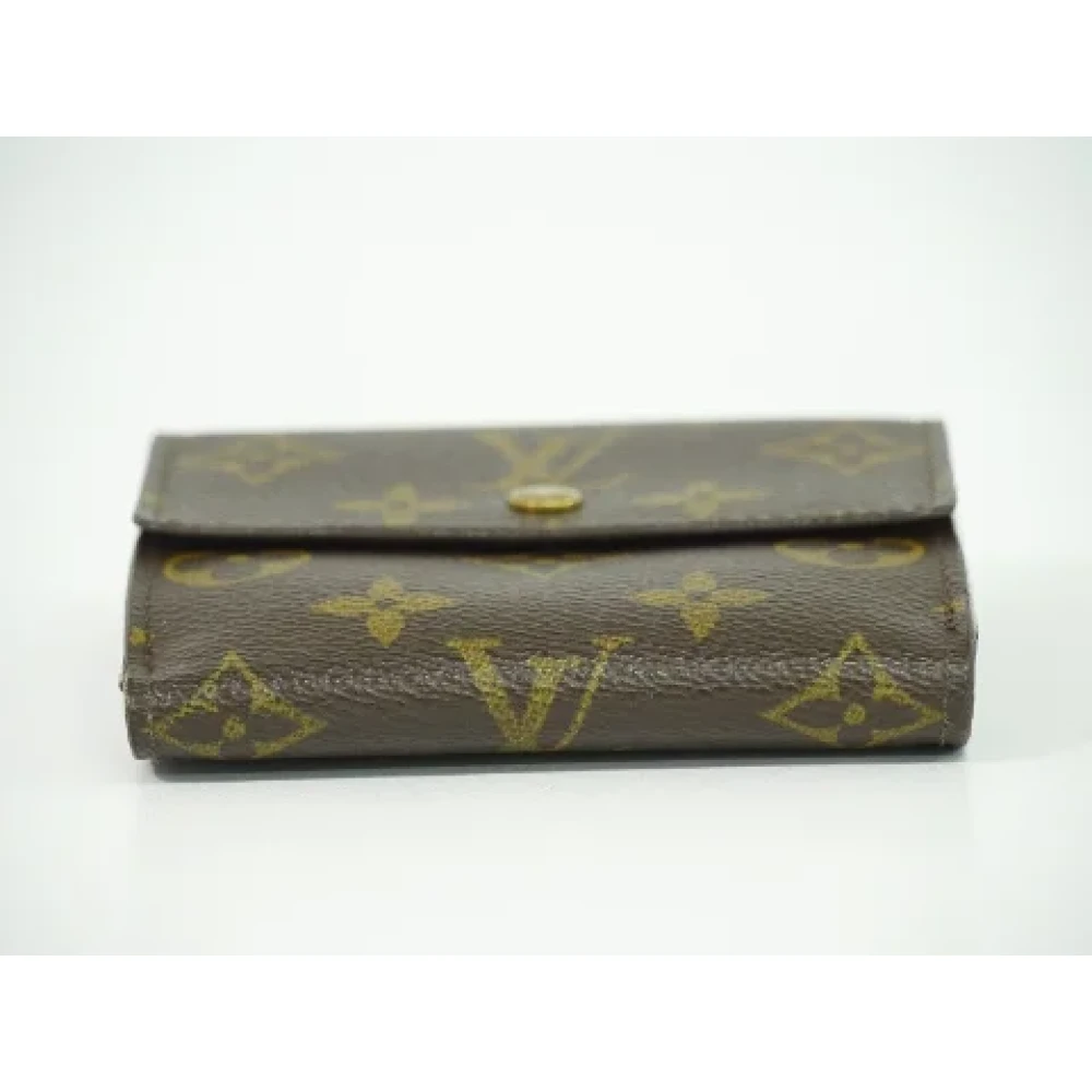 Louis Vuitton Vintage Pre-owned Canvas wallets Brown Dames