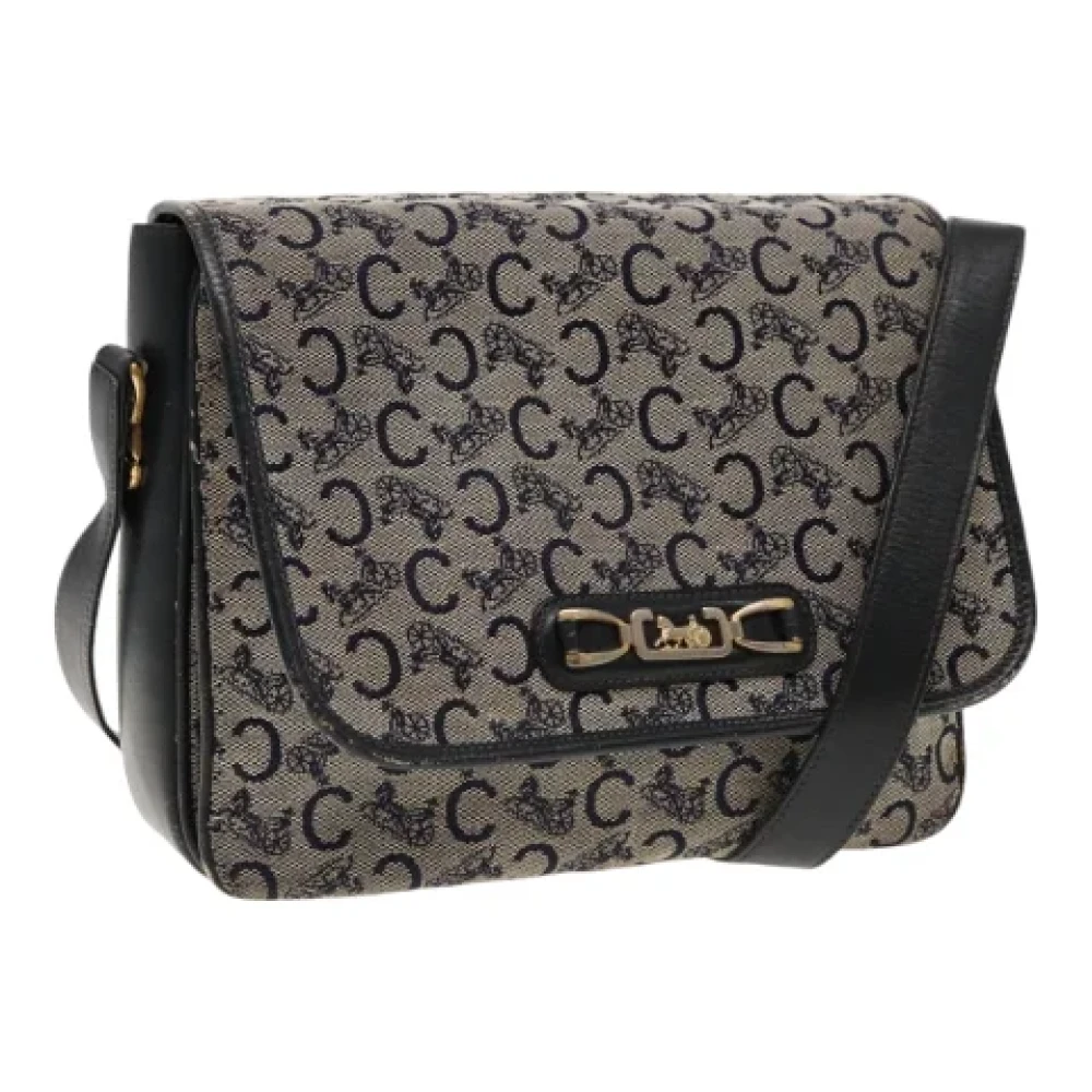 Celine Vintage Pre-owned Canvas celine-bags Blue Dames