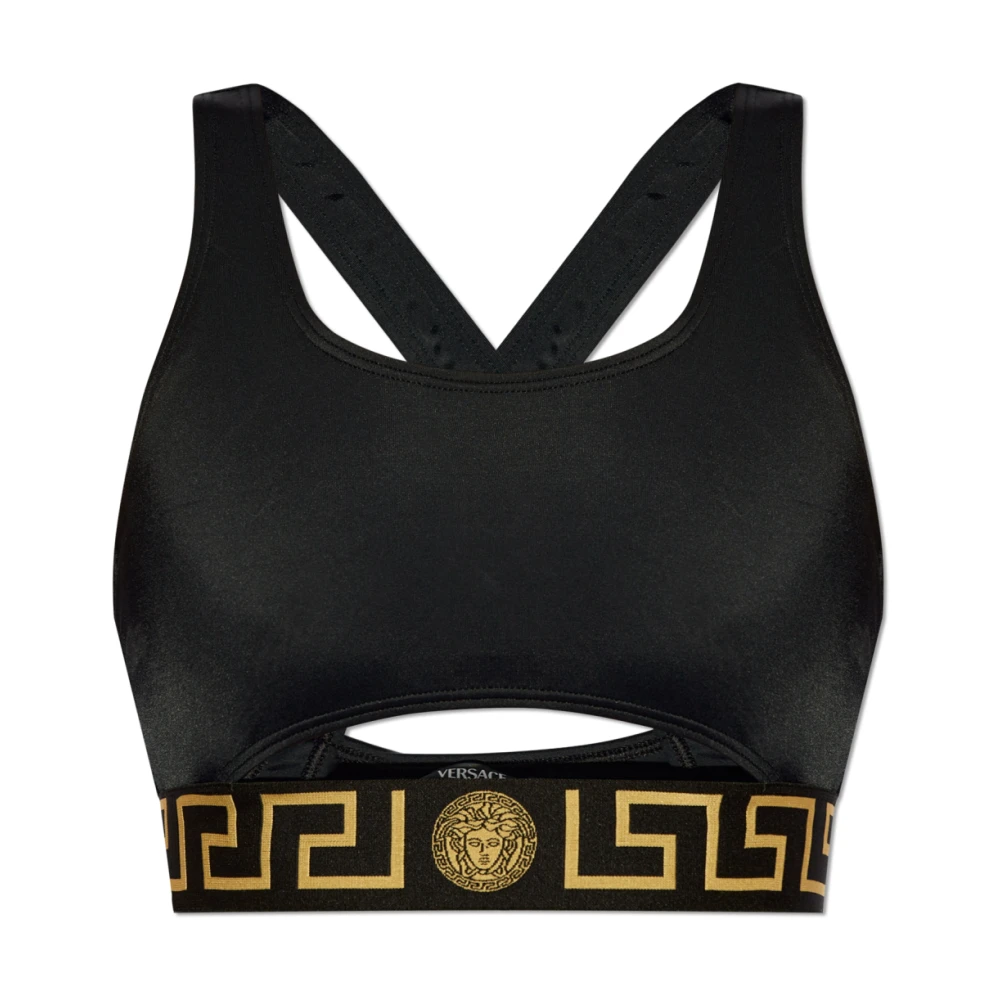 Versace Badpak top Black Dames