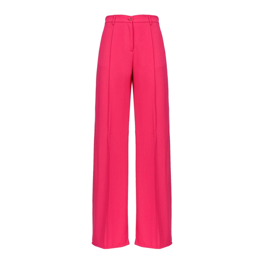 Pinko Mujer Rosado Pantalones, Rosa, Talla: S