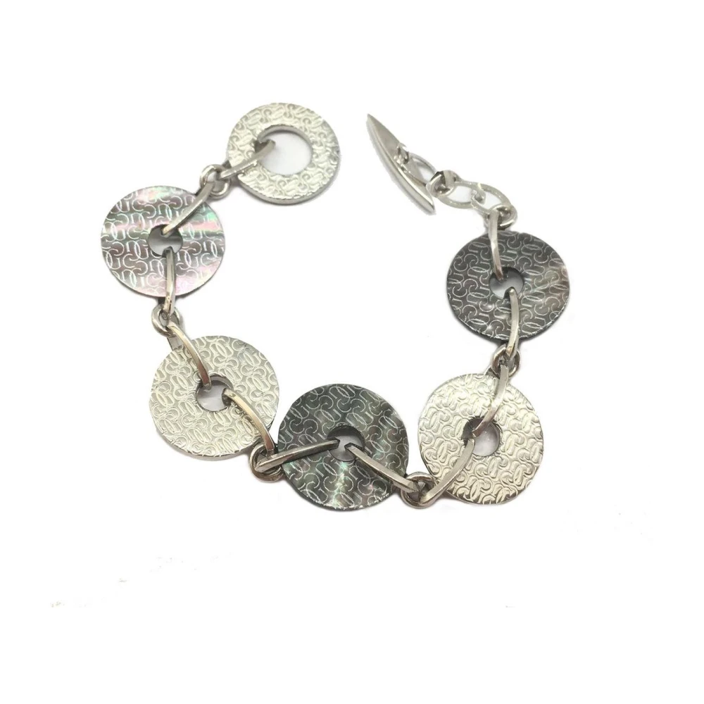 Guess Women's Gray Stainless Steel Bracelet
