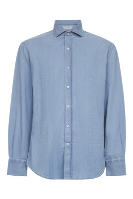 chemise-slim-fit-bleu-clair