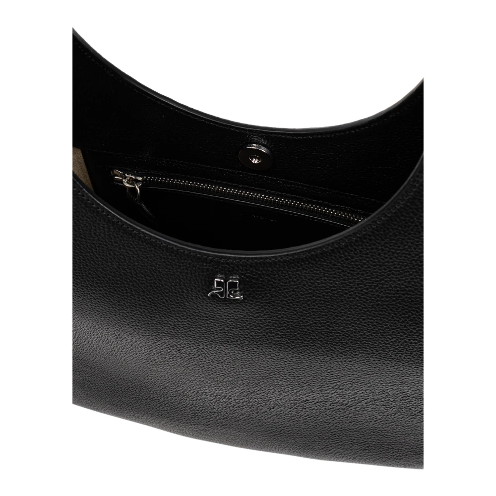 Courrèges Schoudertas Medium Black Dames