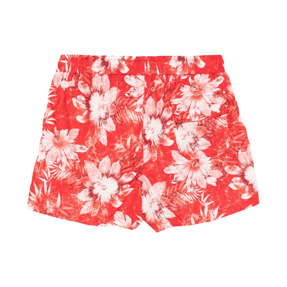 Kiton Rode Strandkleding voor Mannen Red Heren