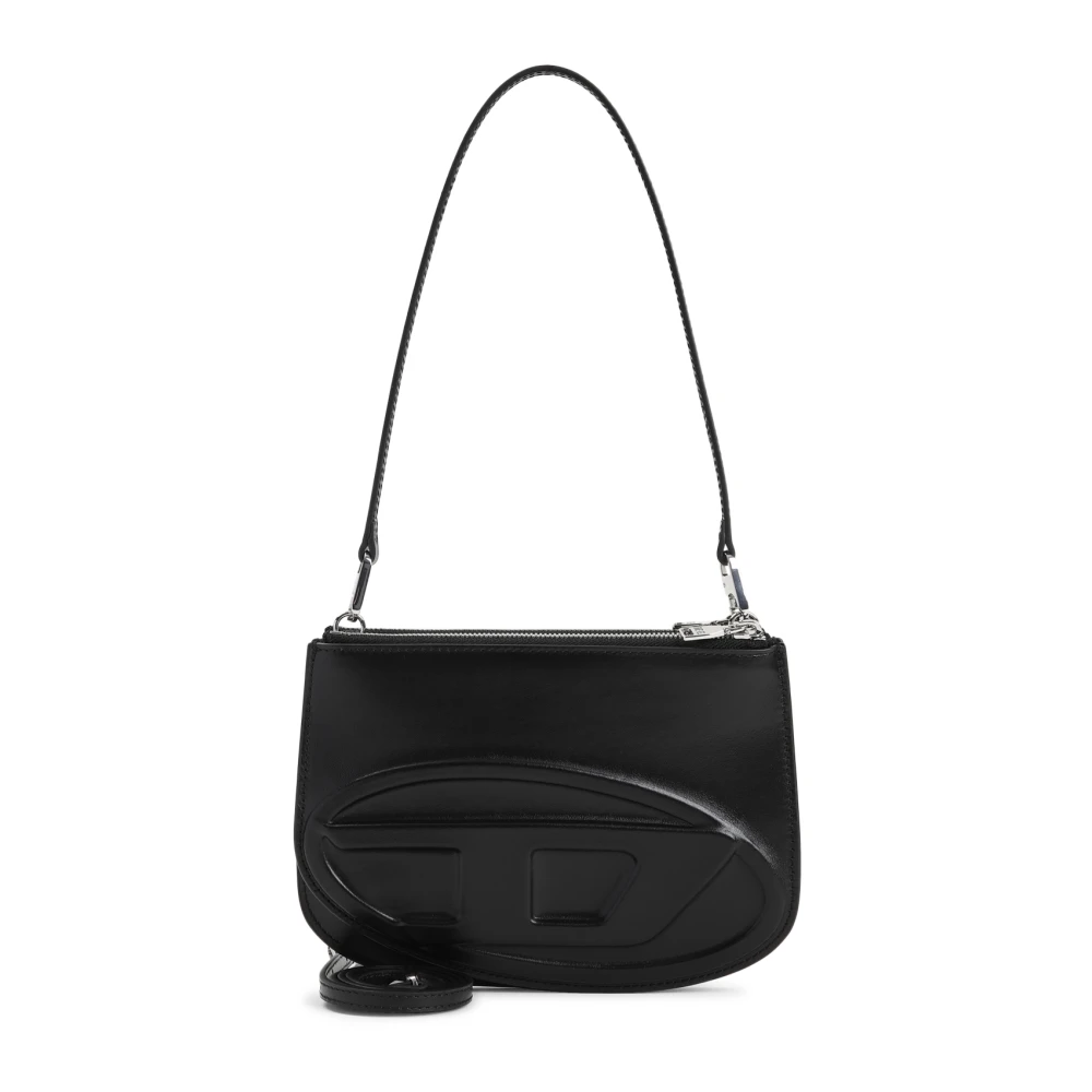 Diesel Zwarte Crossbody Tas Black Dames