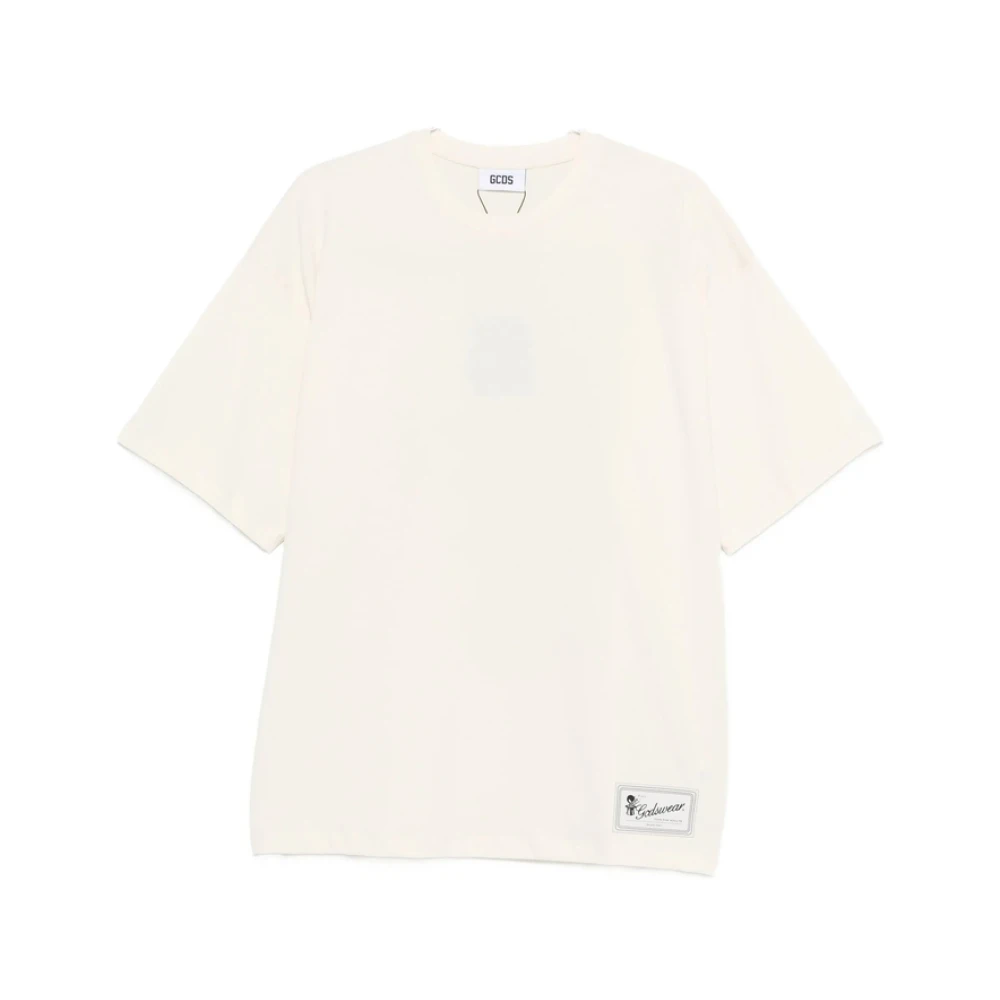 Gcds - Tops > T-Shirts - Beige - Gcds - Modalova
