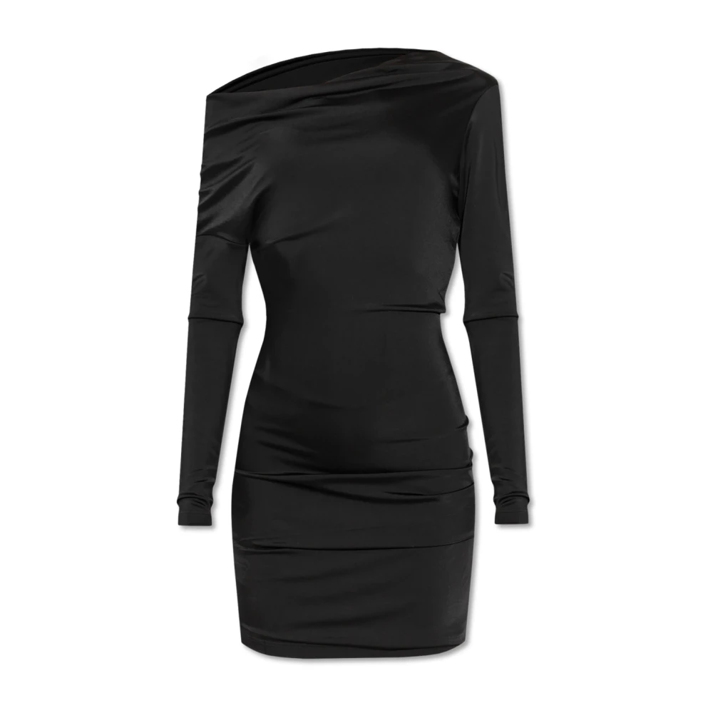 Alexander mcqueen Gedrapeerde jurk Black Dames