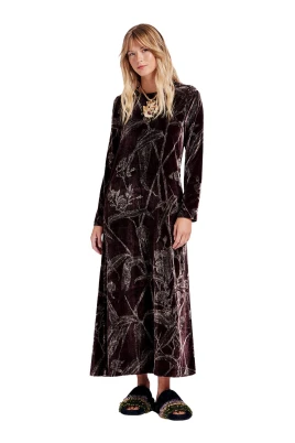 Long Sleeve Swing Dress