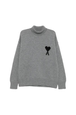 Ami de Coeur Roll Neck Sweater