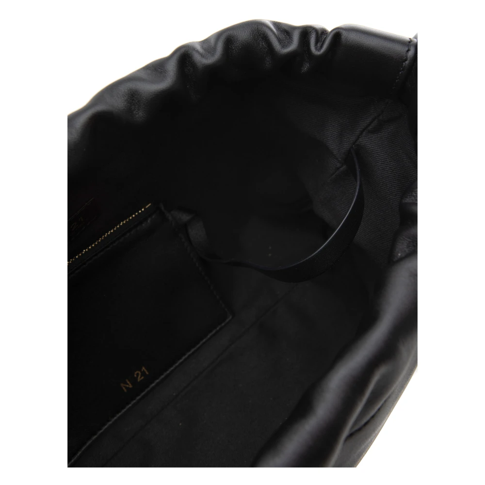 N21 Elegante Clutch Tas Black Dames
