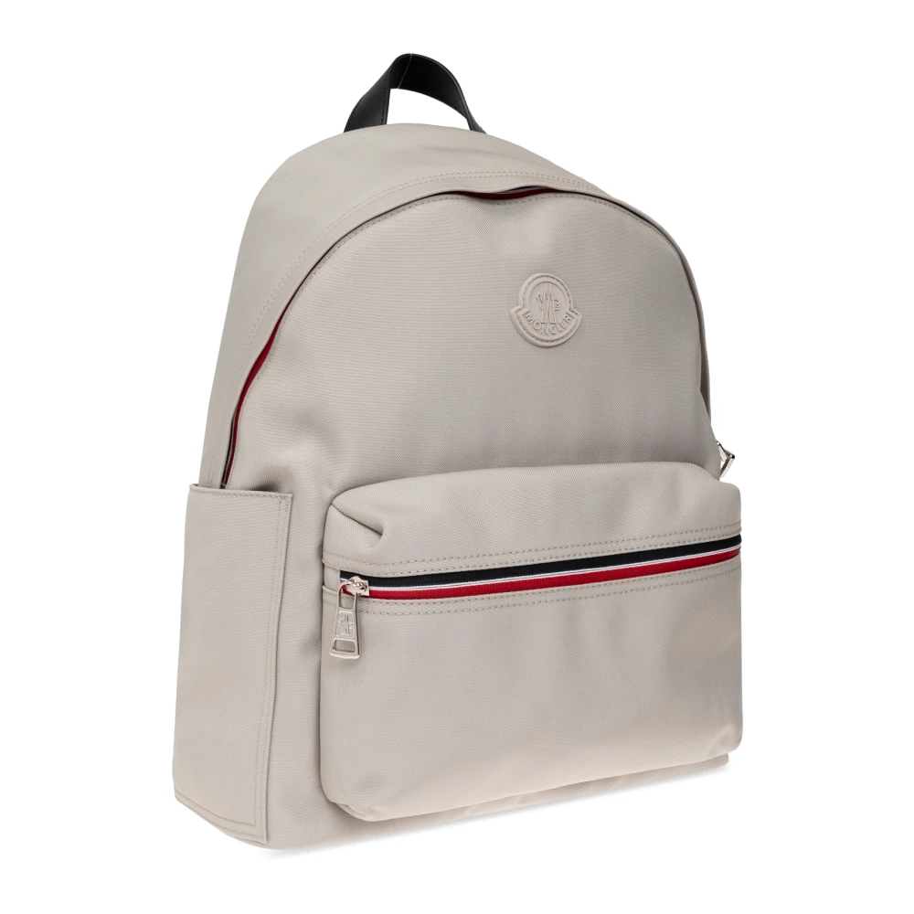 Moncler Rugzak met logopatch Gray Heren