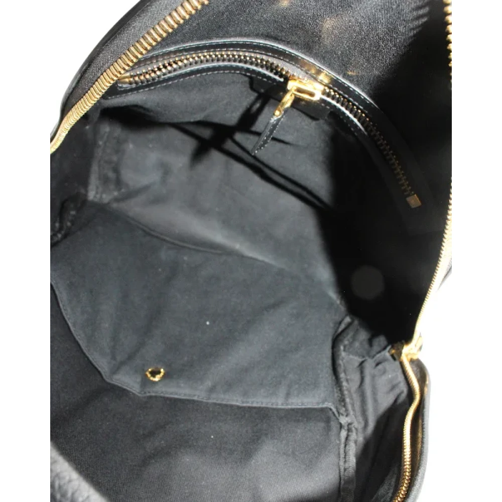 Tom Ford Pre-owned Leather backpacks Black Dames