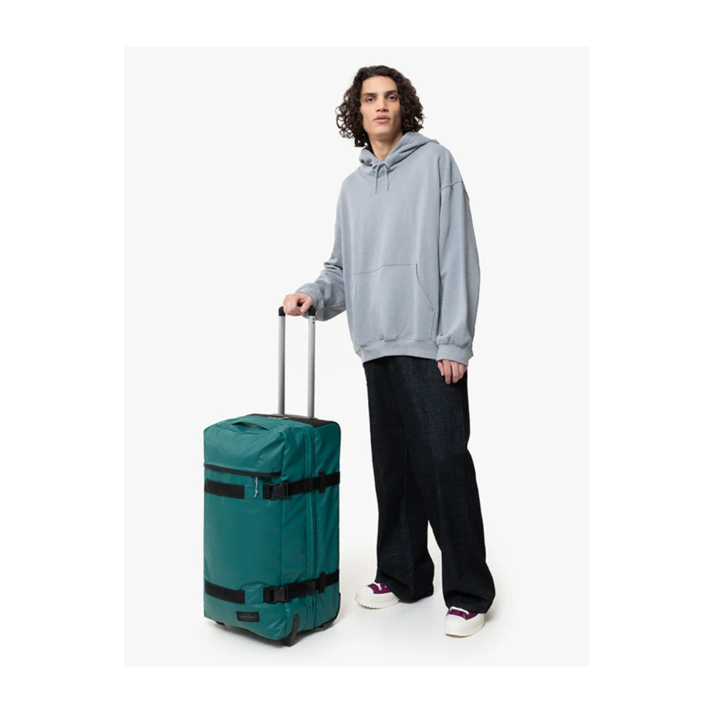Eastpak Petrol Reistrolley met Wielen Green Unisex