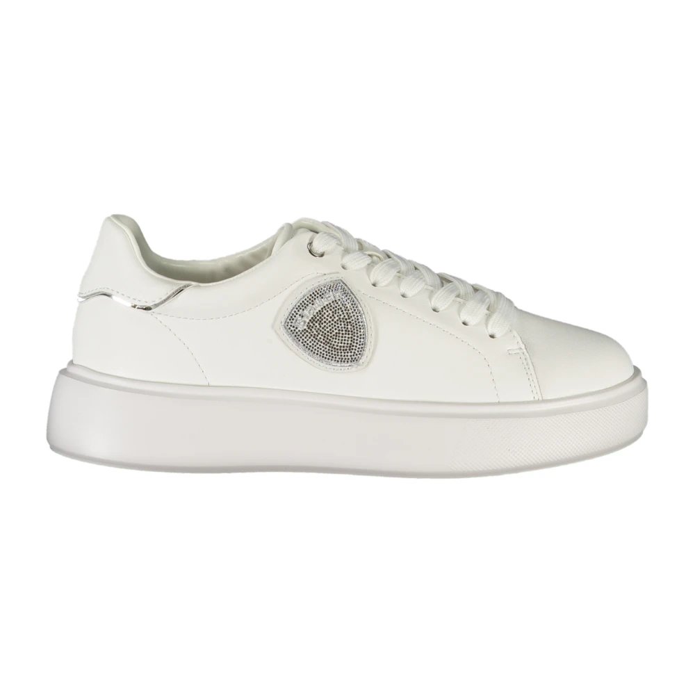 Blauer Women's White Sneakers, 7 Uk, Sports Shoe