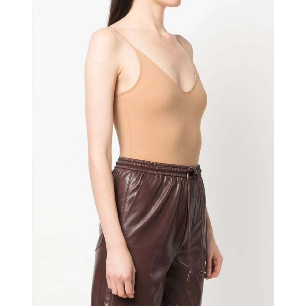 Jil Sander Naakt Bodywear Collectie Beige Dames