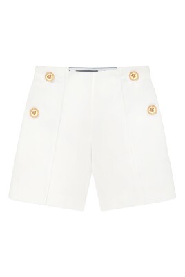 girls-white-gabardine-shorts-with-medusa-buttons