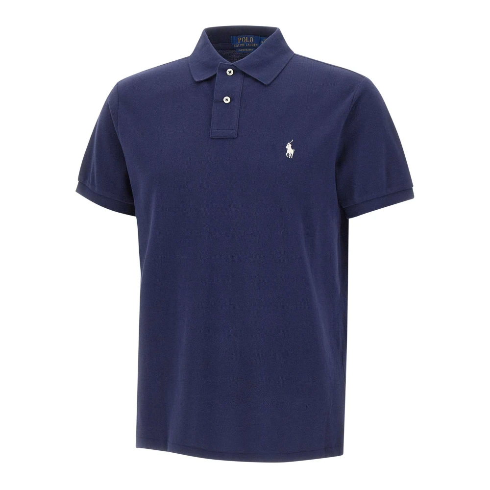 Polo Ralph Lauren Men's Blue Polo Shirts, M, Classics Polo
