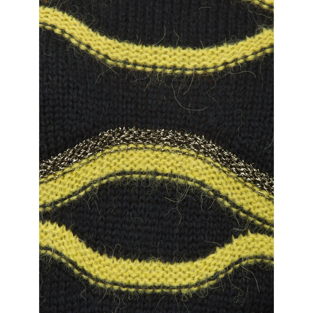 Liu Jo Zwarte Gebreide Trui Black Dames