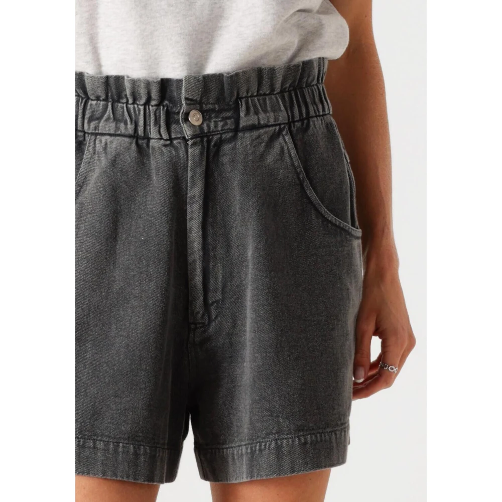 By-Bar Grijze Twill Shorts voor Vrouwen Gray Dames