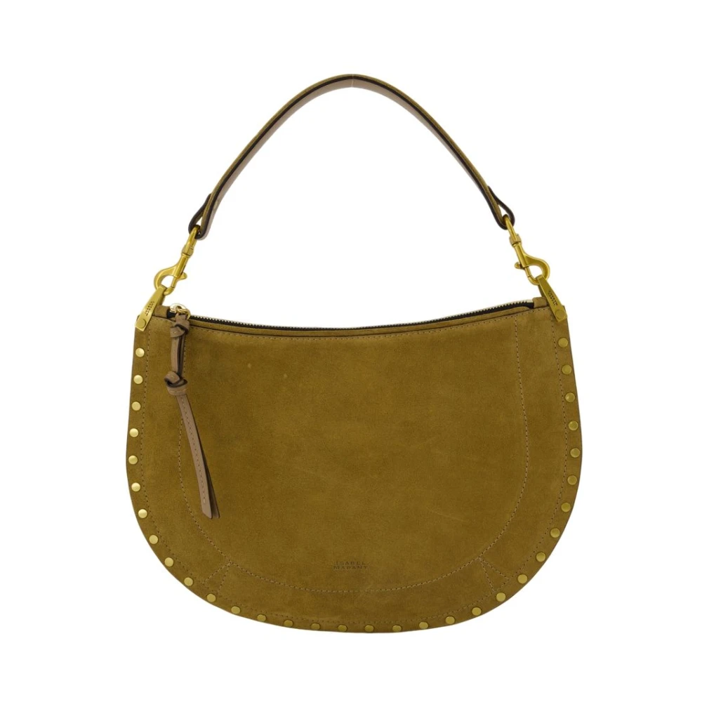 Isabel Marant Women's Gray Oskan Soft Zip Bag