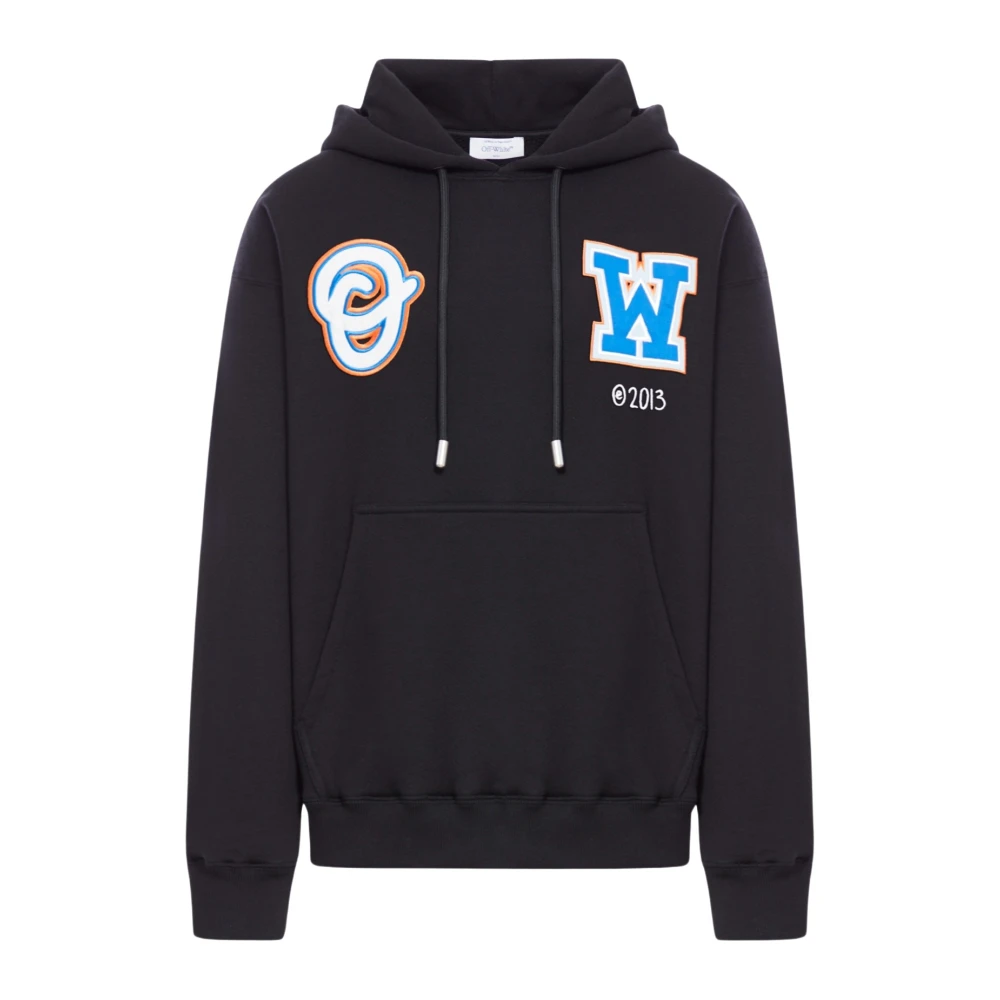Off White Stijlvolle Sweatshirt voor Mannen en Vrouwen Black Heren
