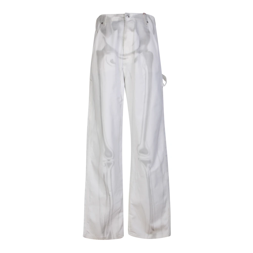 Off - Trousers > Wide Trousers - - Off White - Modalova