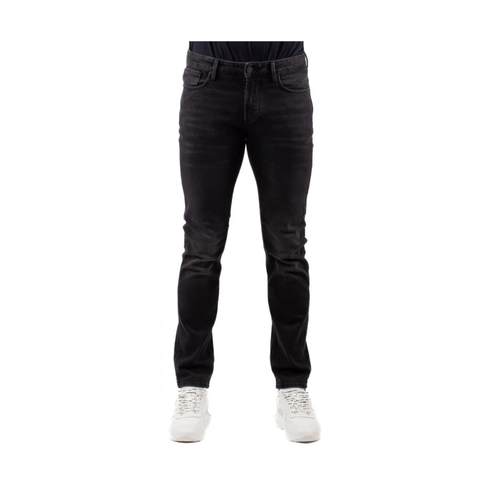 Emporio Armani Men's Black Slim Fit Jeans, W36, Slim-Fit Jeans
