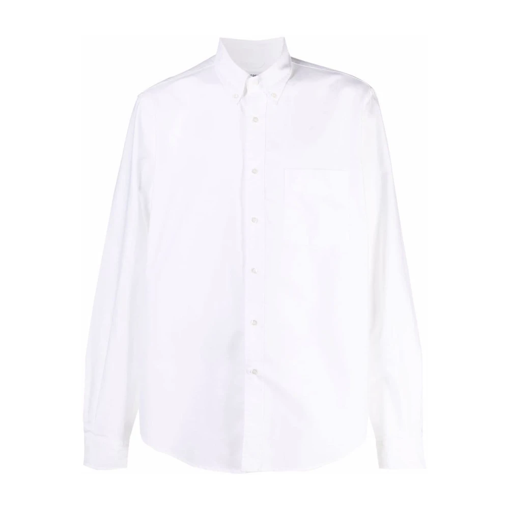 Aspesi Oxford New Magra Formeel Overhemd White Heren