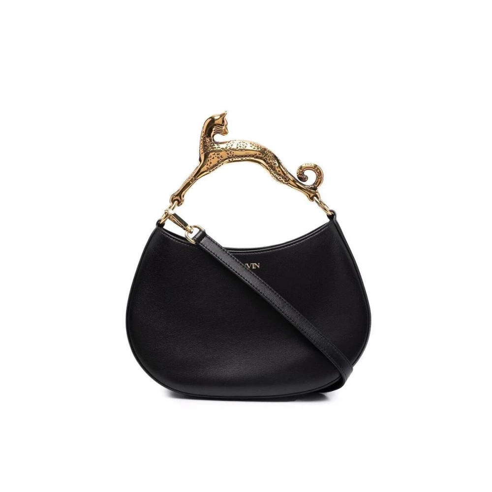 Lanvin - Bags > Handbags - Black - Lanvin - Modalova