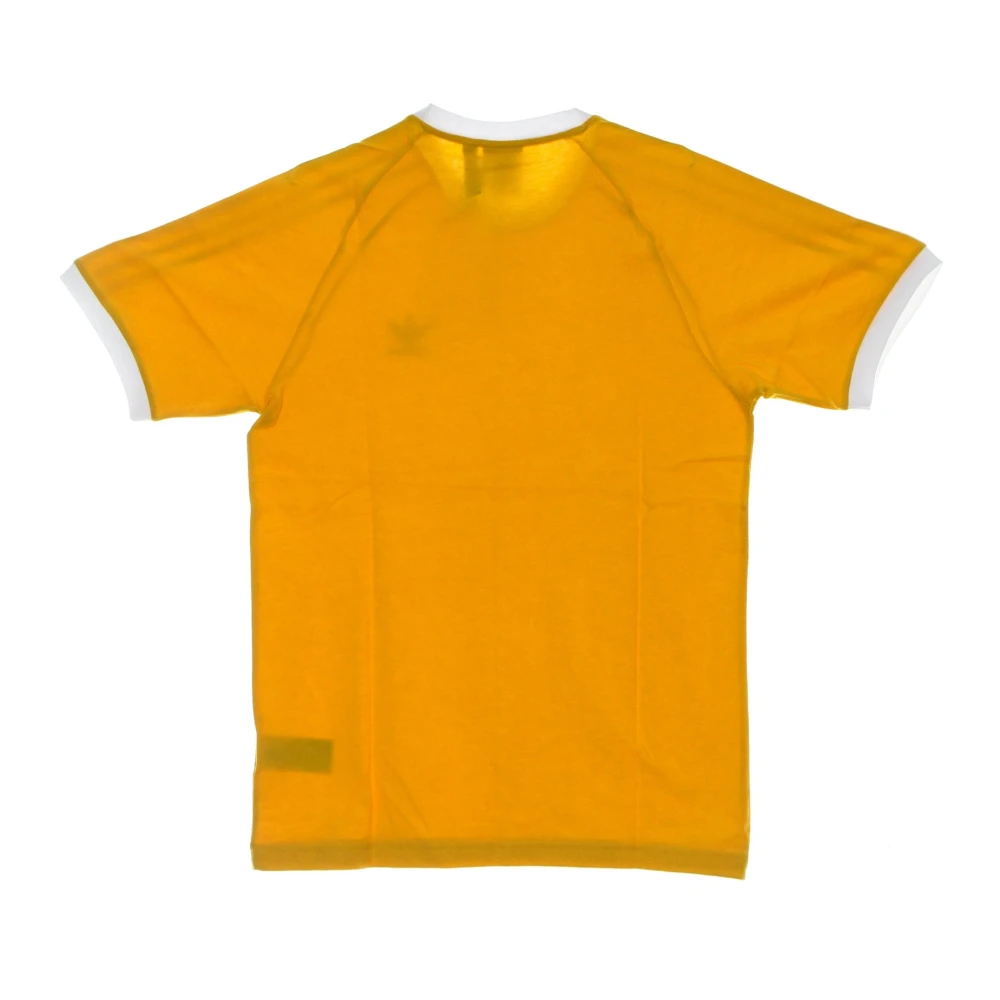 Adidas Gouden 3-Stripes Tee Active Yellow Heren