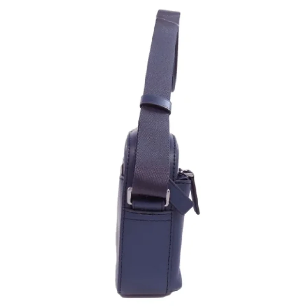 Michael Kors Pre-owned Leather shoulder-bags Blue Dames