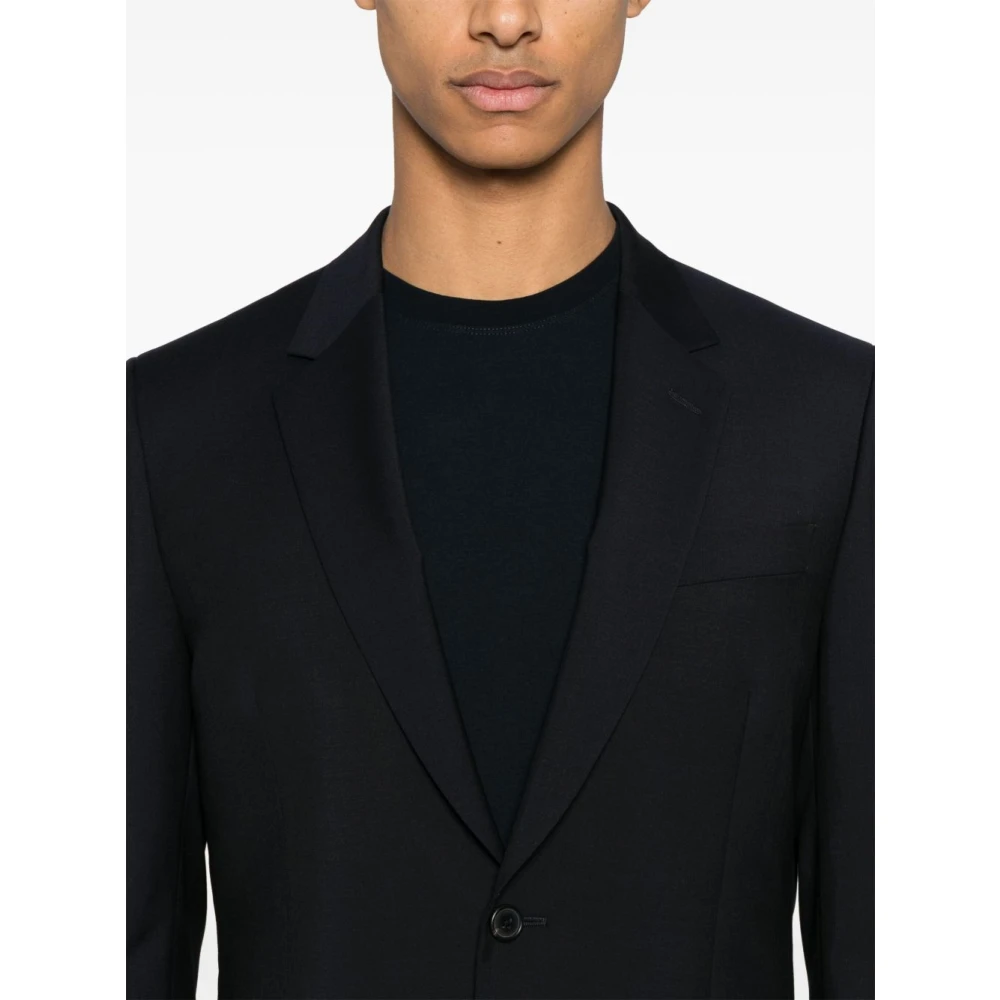 PS By Paul Smith Blauw maatpak voor heren Blue Heren