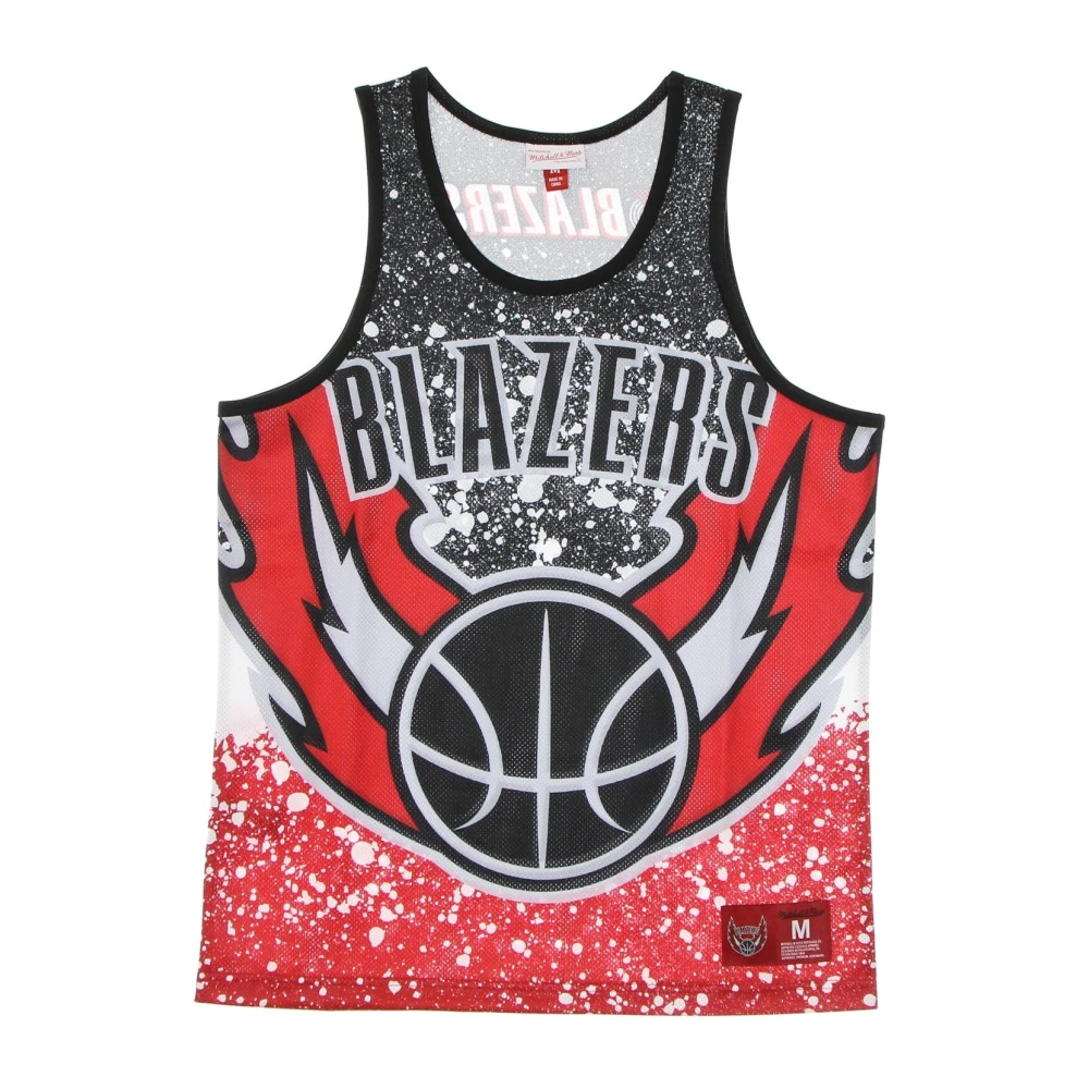 Mitchell & Ness NBA Jumbotron Tank Top Viering Logo Multicolor Heren