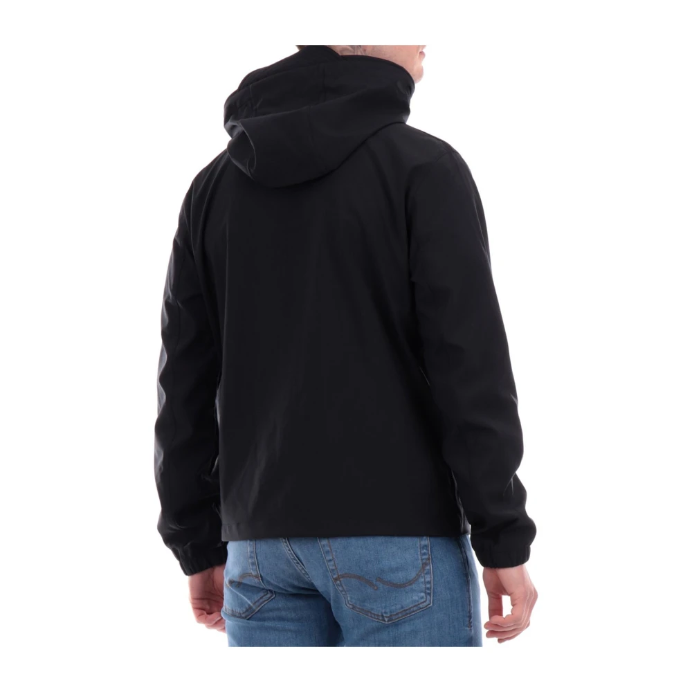 Ciesse Piumini Zwarte Hooded Jas Waterdicht Ademend Gray Heren