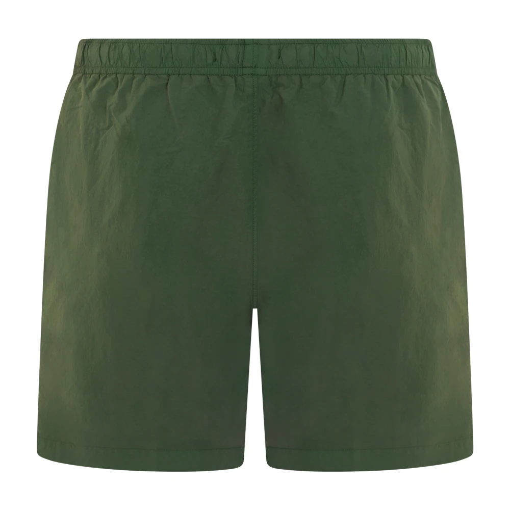 C.P. Company Heren Beachwear Boxer Shorts Green Heren