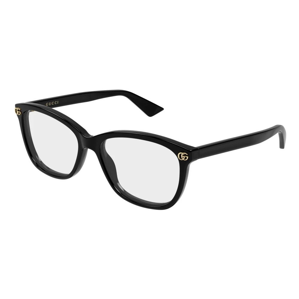 Gucci Women's Black Glasses, 52 Mm, Optical Frame