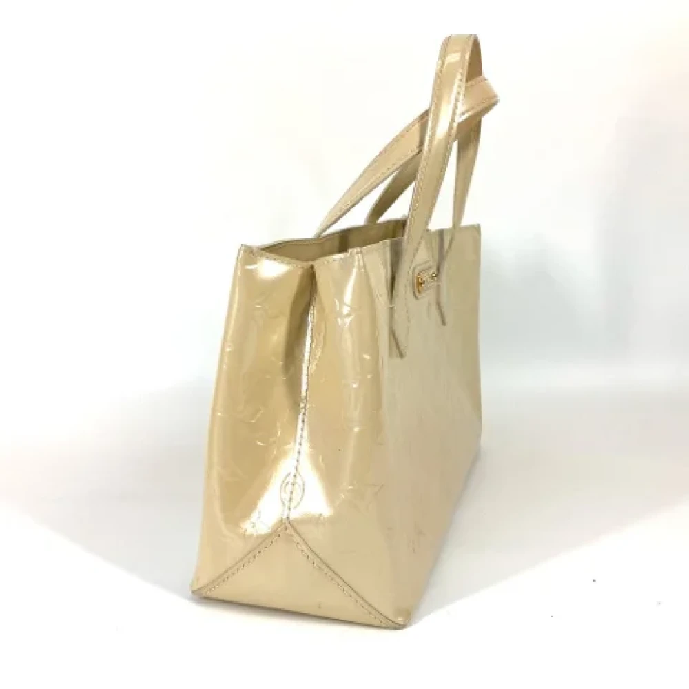 Louis Vuitton Vintage Pre-owned Fabric louis-vuitton-bags Beige Dames
