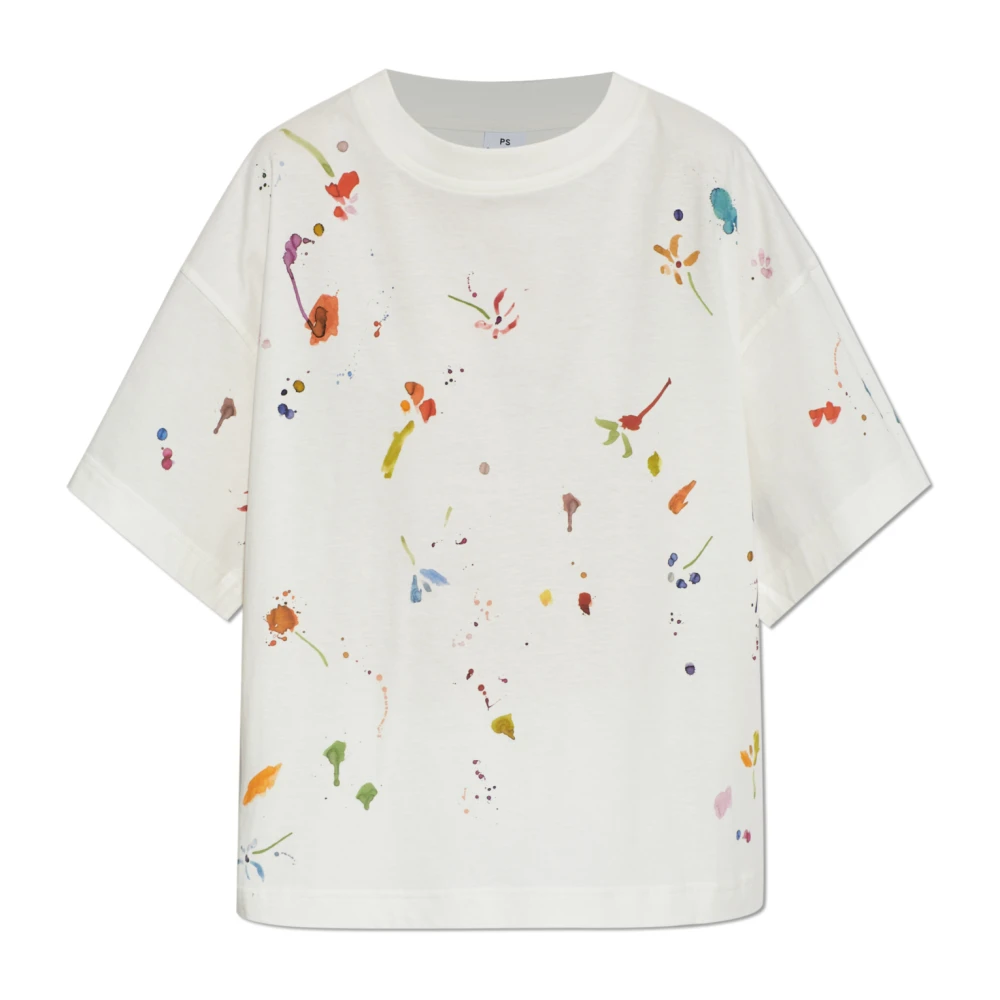 Ps By Paul Smith Mujer Beige - Camiseta Estampada - Tops - S